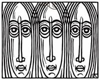 Three Faces 014