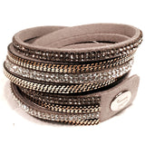 Jacqueline Kent Metallic Wrap Bracelet