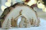 Nativity Scene Bark Puzzle I