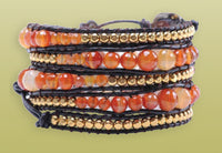 Dhyana Stone Wrap Bracelet