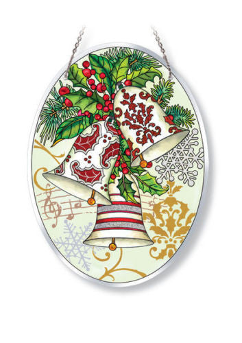 Amia Glass Suncatcher - I Heard The Glittering Bells