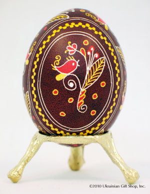 Single Gold Egg Stand