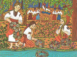 May Night - Wreath Laying Yaroslava Surmach Mills Card