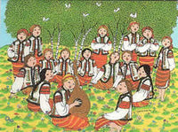 Girls Chorus Yaroslava Surmach Mills Card