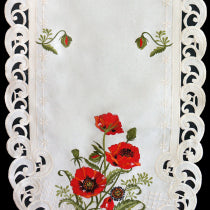 Red Poppy Table Runners