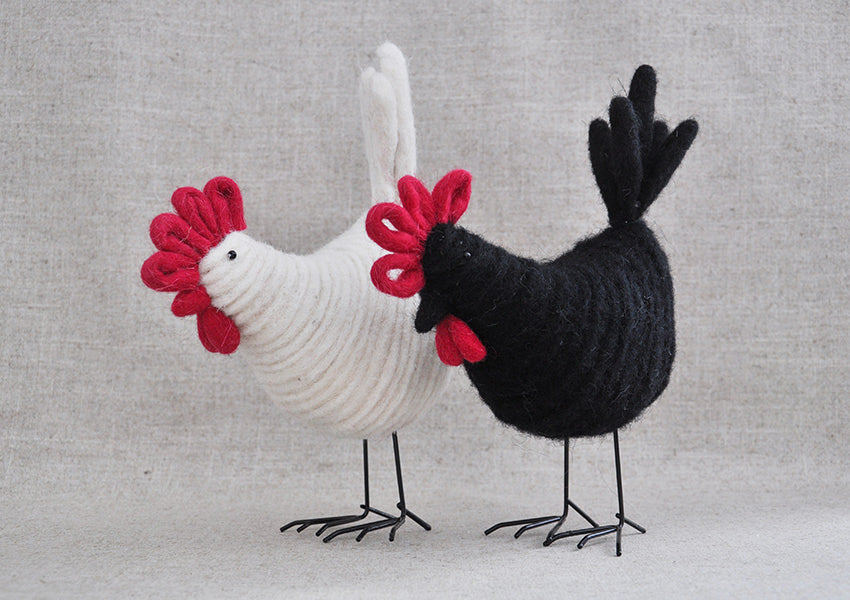 Chickens and Eggs Woolen Mill Home Accessories